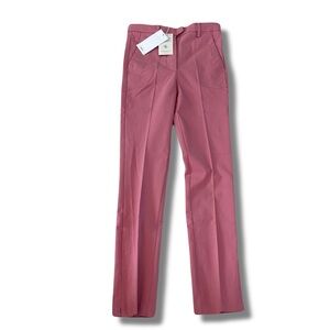 Mango Skinny Regular‑Waist Trousers – Size 0 | NWT | pink Stretch Pants |